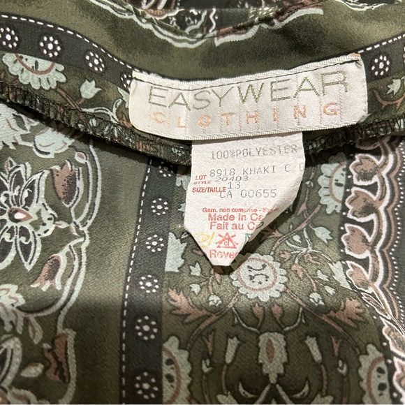 $5🔥 Vintage lightweight maxi wrap skirt from Easywear Clothing. - Picture 3 of 7